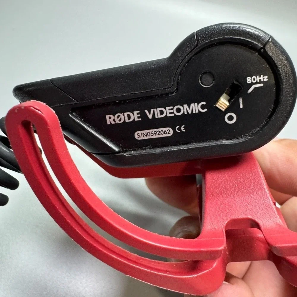 Rode VideoMic Camera Mount Shotgun Microphone With Rycote‎ Lyre Shock Mounting